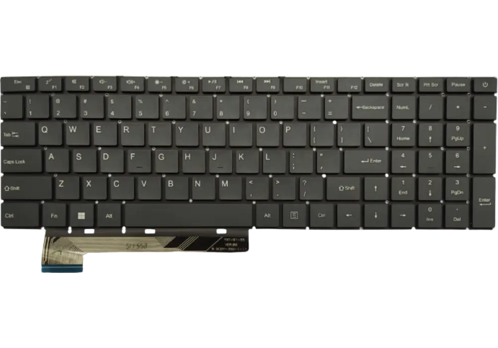 TECLADO PARA GATEWAY GWNR71517 GWNR71517-BL  GWNR71517-BK  YXT-91-55 B SCDY-350-1-11 - INGLES