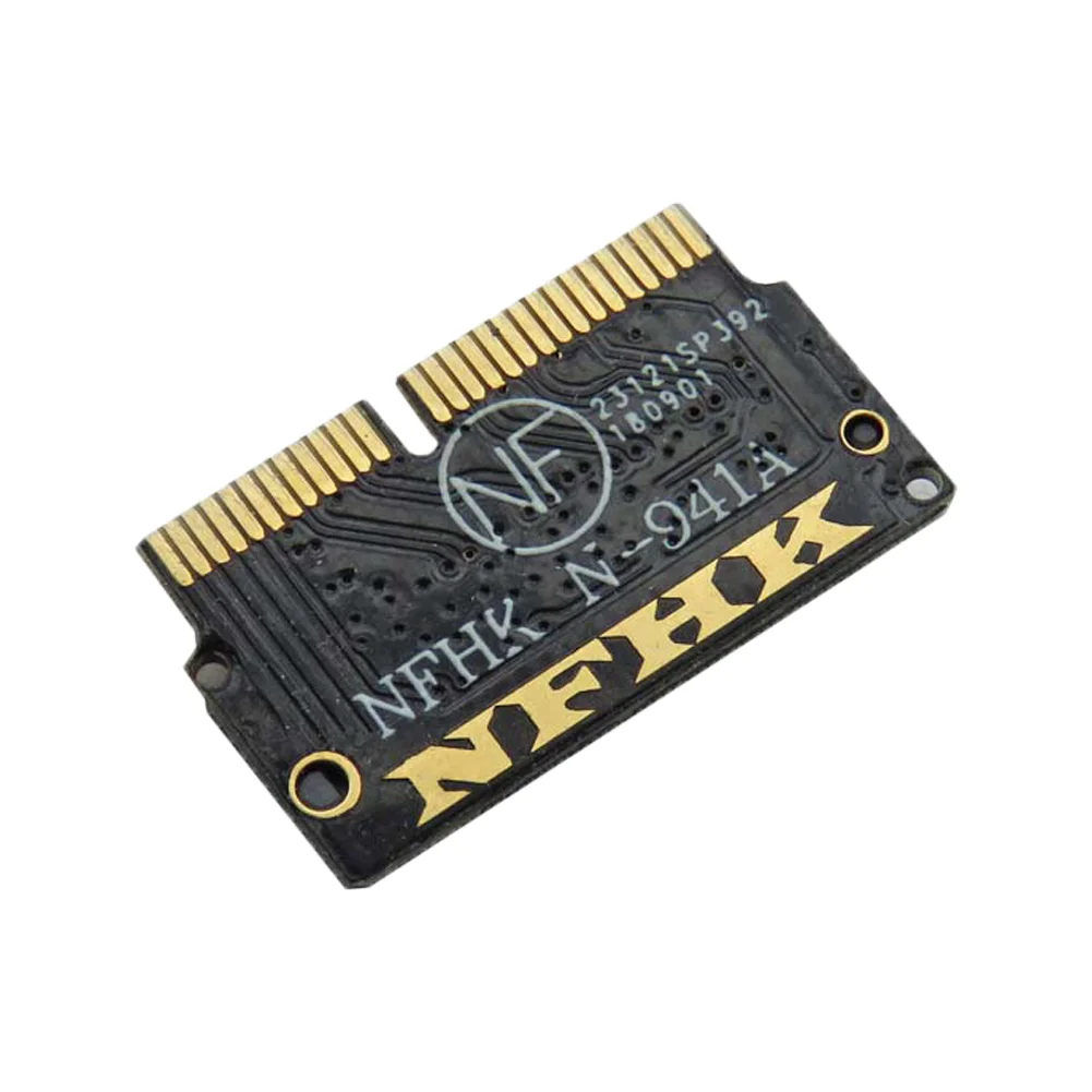 KIT ADAPTADOR PARA LAPTOP MACBOOK AIR / PRO A1465 A1466 A1398 A1502 M.2 NVME SSD N-941A (AÑO 2013 - 2017)