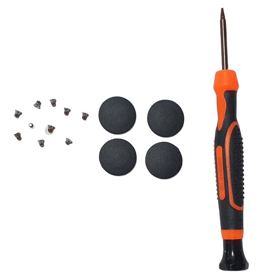 GOMAS, TORNILLOS Y DESTORNILLLADOR PARA MACBOOK PRO RETINA 13" A1425 A1502 15" A1398 2012 - 2015