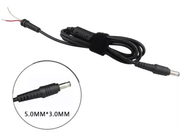 CABLE DE REPUESTO PARA CARGADOR DE LAPTOP SAMSUNG - PUNTA CLASICA
