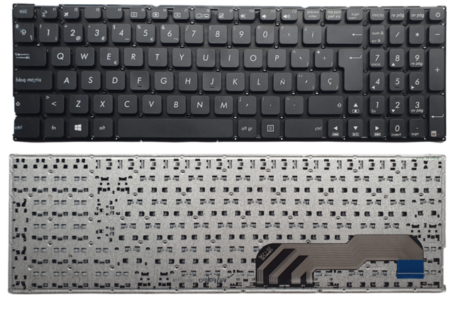 TECLADO PARA LAPTOP ASUS X541 X541S X541LA X541N X541L X541U - OFERTA POR DETALLE ESTETICO