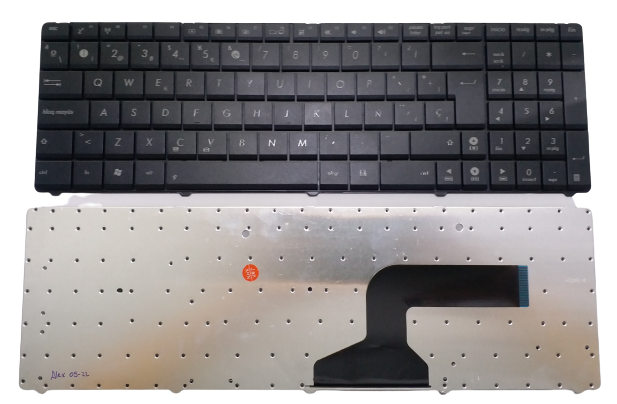 TECLADO PARA LAPTOP ASUS A52 A52j A52DR A52DY A54L A53S X53E X53S X55 X55A X55C X55U X55V X55VD X55A MODEL: mp-10a76e0