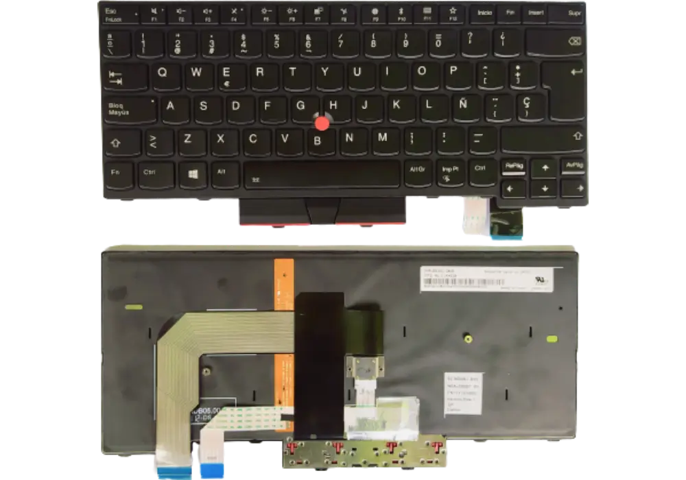 TECLADO LENOVO THINKPAD T470 T480 A475 A485 - ORIGINAL - RETROILUMINADO - ESPAÑOL